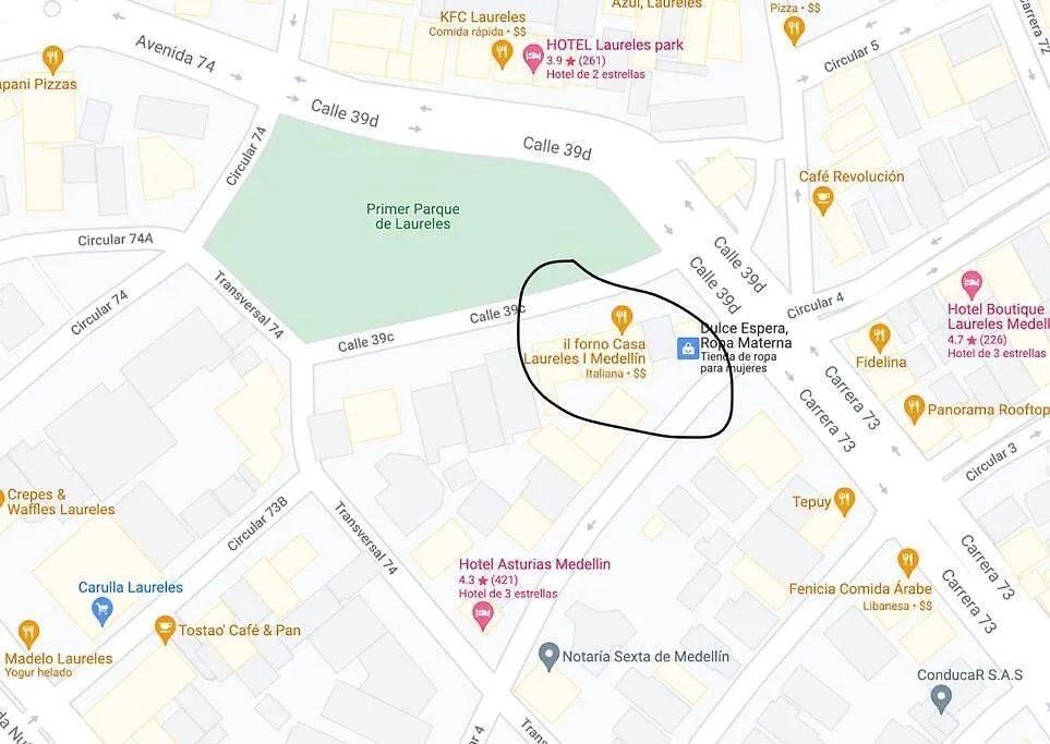 Prime Laureles Location With Air Conditioning Medellín Apartamento